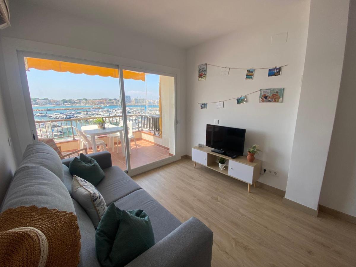 Precioso Apartamento En Primera Linea De Mar L' Escala Exteriör bild